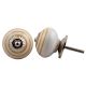 Mustard Stripe Cabinet Knob